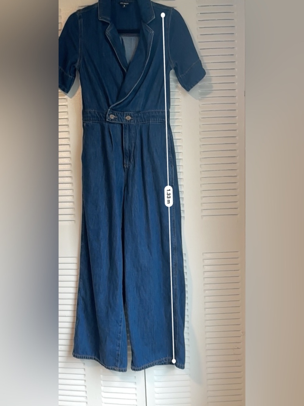 Joe Fresh Denim Jumpsuit – Size 0 | Chic Wide Leg One Piece - Picture 12 of 14
